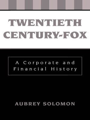 cover image of Twentieth Century-Fox